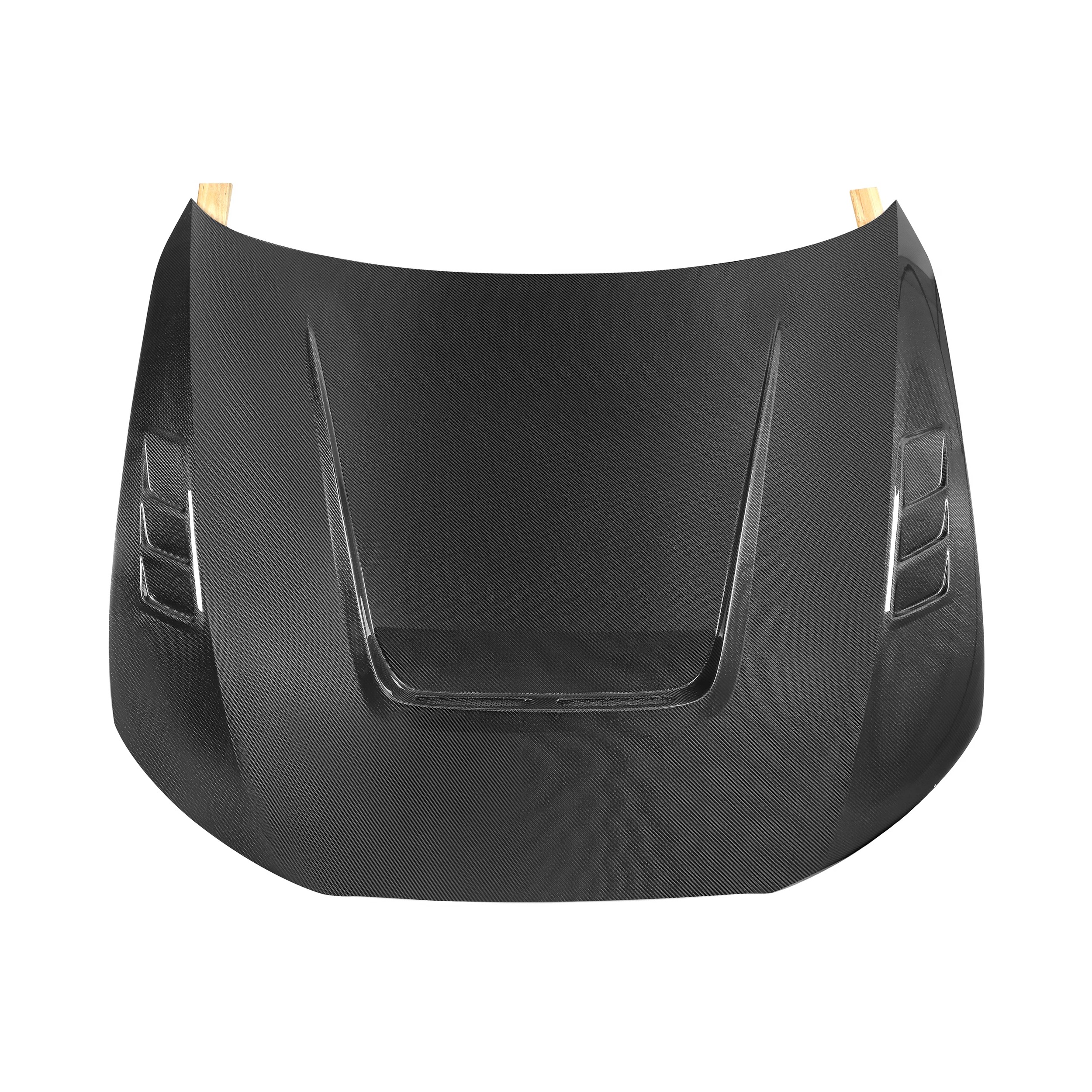 Real Carbon Fiber V Style Front Hood for  A4 S4 RS4 B8.5 2013-2016 Car Front Lever Cover A4 Front Hood